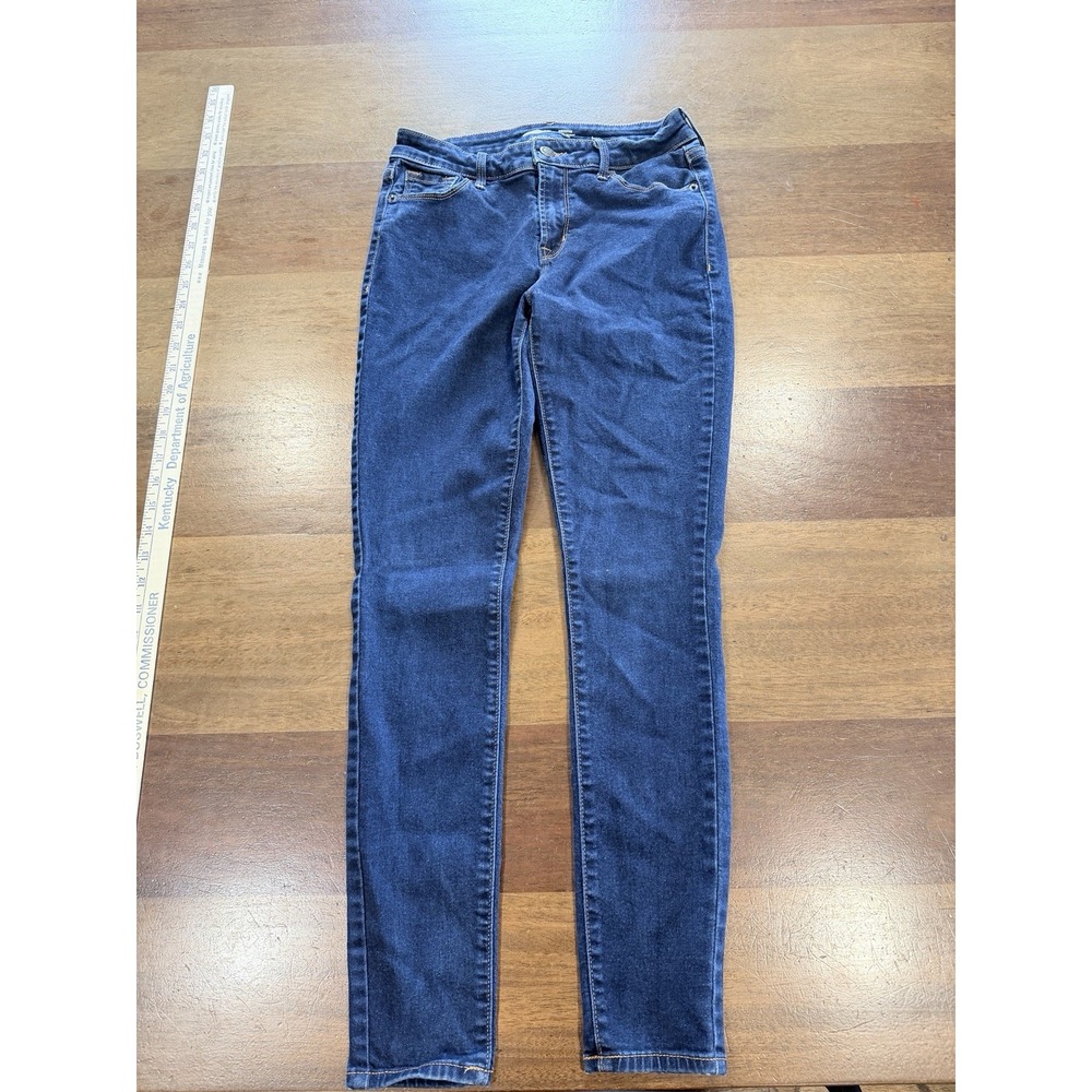 Old Navy Women's Rockstar‎ Super Skinny Blue Jeans Size 6
